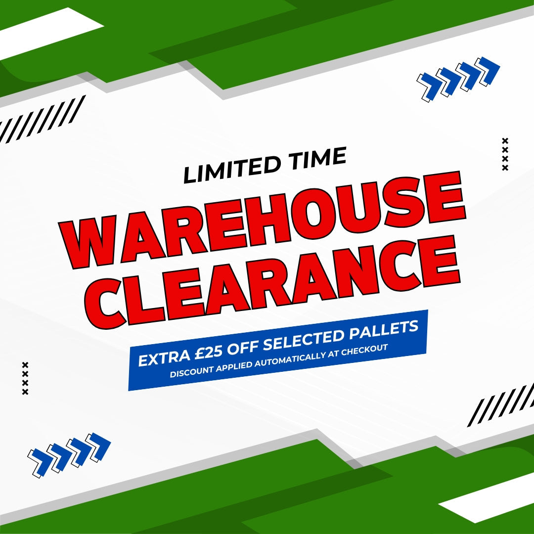 Extra £25 off Selected Pallets of Cleaning Rags