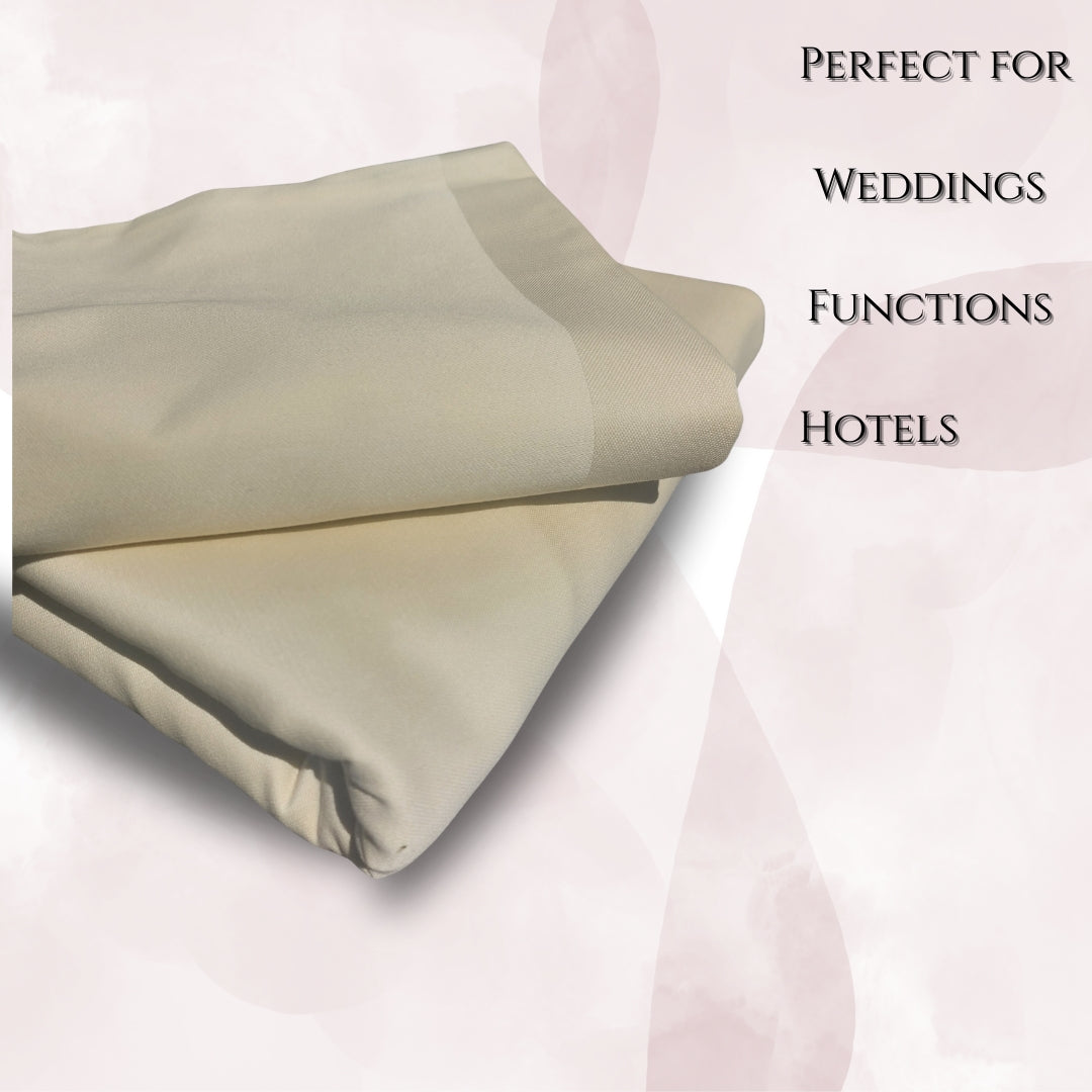 Classic Ivory Table Cloth (70" x 70")
