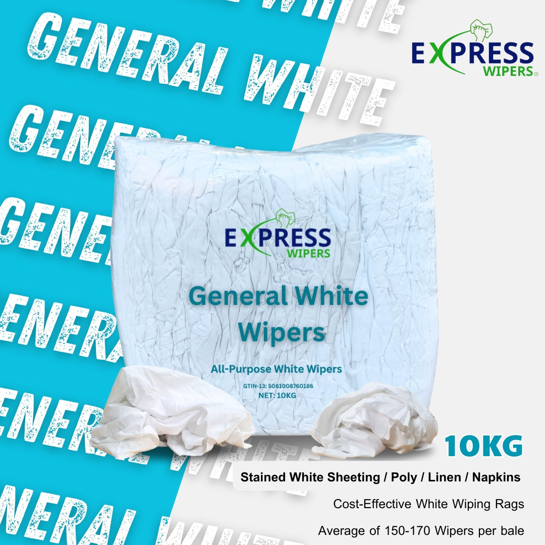 General White Wipers (10kg)