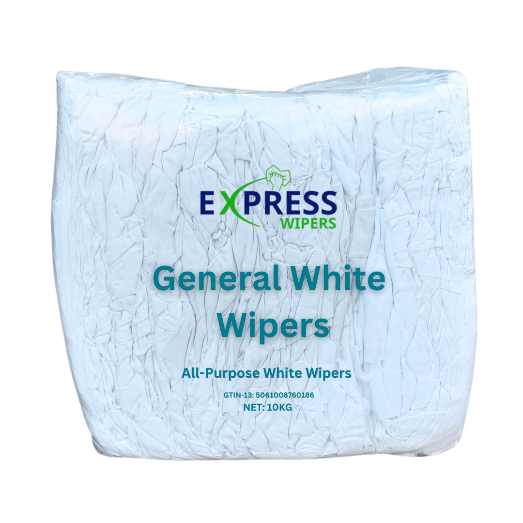 General White Wipers (10kg)