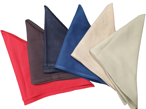 1 x White Tablecloth & 6 x Napkins Set (Mix & Match)