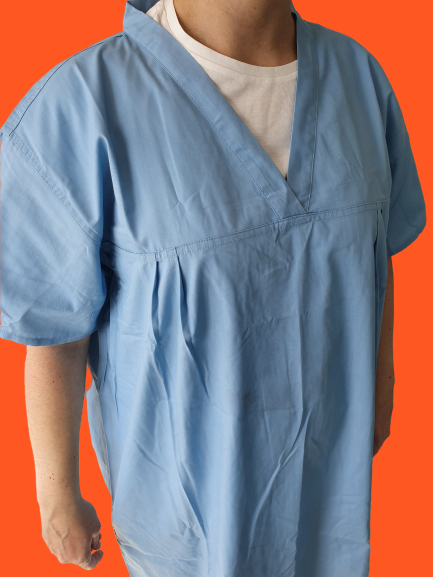 Light Blue Surgical Gown