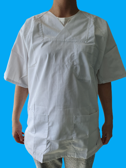 White Medical Top