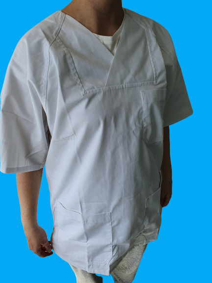 White Medical Top