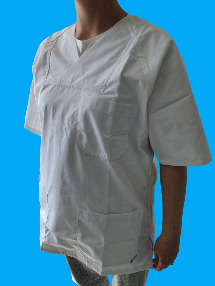 White Medical Top