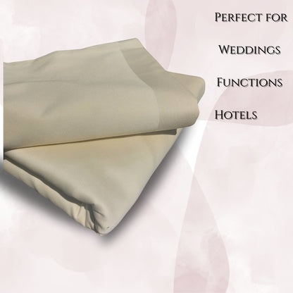 Classic Ivory Table Cloth (70" x 70")