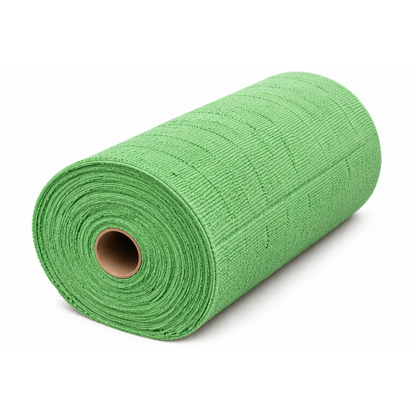 Microfibre Cleaning Cloth Roll – Blue, Green & Yellow