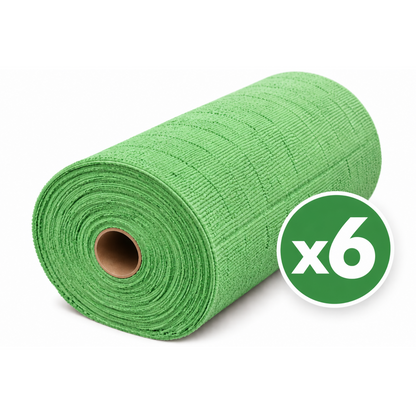 Microfibre Cleaning Cloth Roll – Blue, Green & Yellow