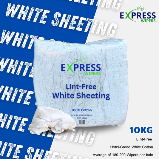 Lint-Free White Sheeting (10kg)