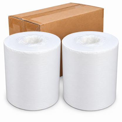 Techwipe White Nonwoven Cleaning Wipes – 400 Sheets per Roll