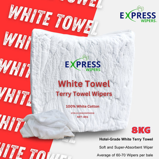 White Terry Towel (8kg)
