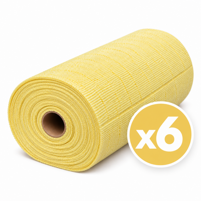 Microfibre Cleaning Cloth Roll – Blue, Green & Yellow