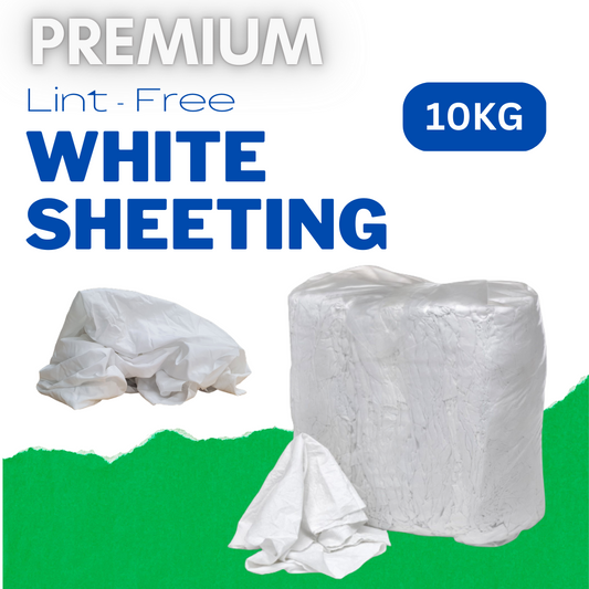Premium Lint-Free White Sheeting (10kg)
