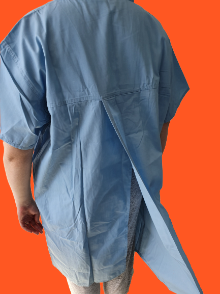 Light Blue Surgical Gown