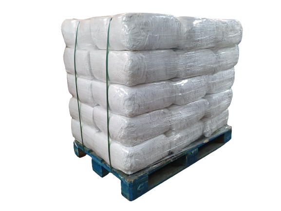 Premium White Sheeting Cleaning Rags Pallet 10kg 300kg