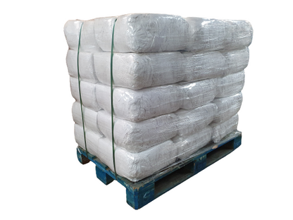 White Sheeting Lint-Free Cleaning Rags Pallet 10kg 300kg