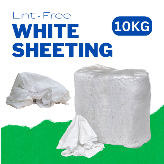 Lint-Free White Sheeting (10kg)