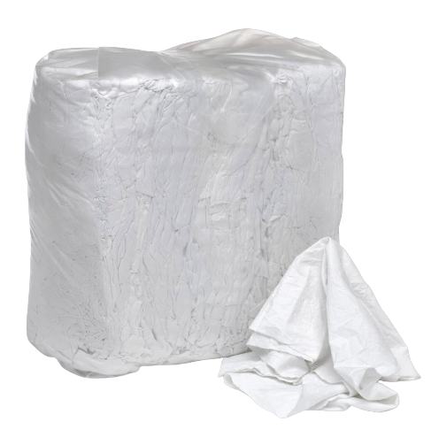 Cut White Terry Towel Cleaning Rags / Wipers - Express Wipers Ltd