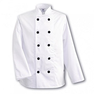 Complete Chef's Outfit - White Jacket & Hat